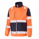 Cepovett Safety EKINOX Fluorescent orange work softshell