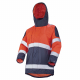 Parka de travail rouge fluo Cepovett Safety EKINOX