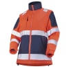 Softshell de travail rouge fluo Cepovett Safety EKINOX