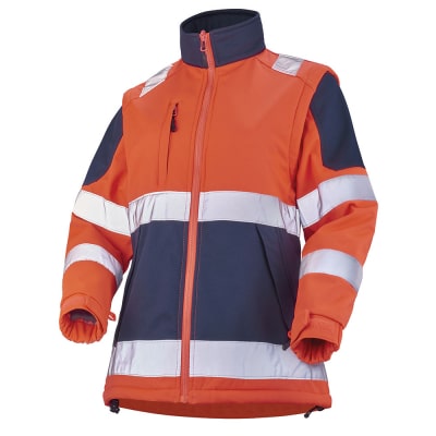 Softshell de travail rouge fluo Cepovett Safety EKINOX