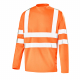 Tee-Shirt de travail orange fluo Cepovett Safety FLUO BASE 2