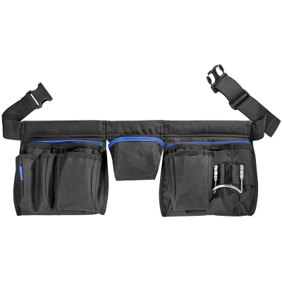 Black blue work belt buggati Cepovett Safety tool holder