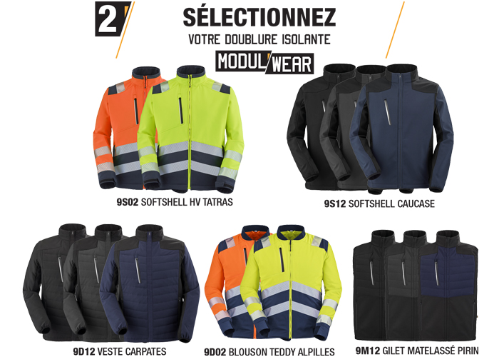 Doublures isolantes MODUL'WEAR