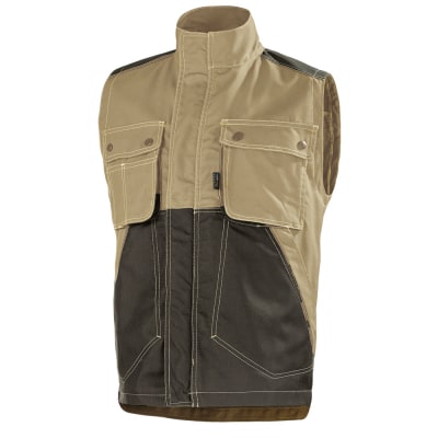 Gilet de travail savane noir Cepovett Safety CRAFT WORKER