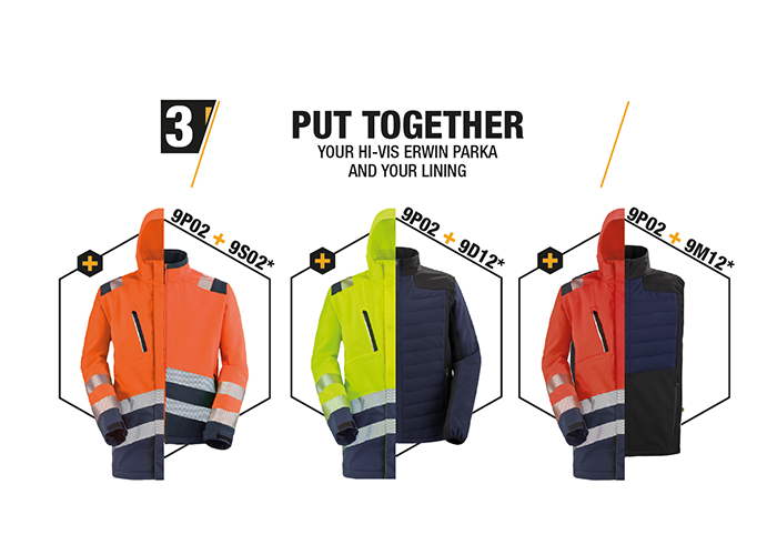 HV Parkas + MODUL'WEAR liners