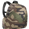 visual 45L black combat bag with camouflage overbag